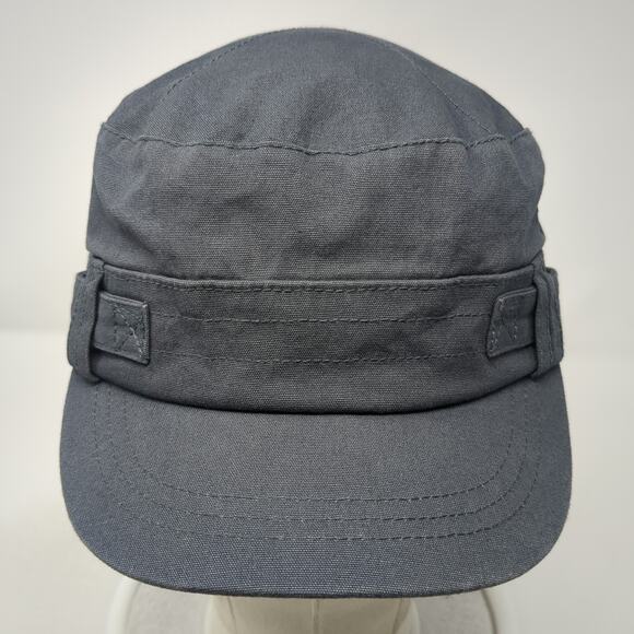 Honolua Wahine Aloha Cadet Army Cap Gray One Size Stretchable Embroidered - Picture 2 of 9